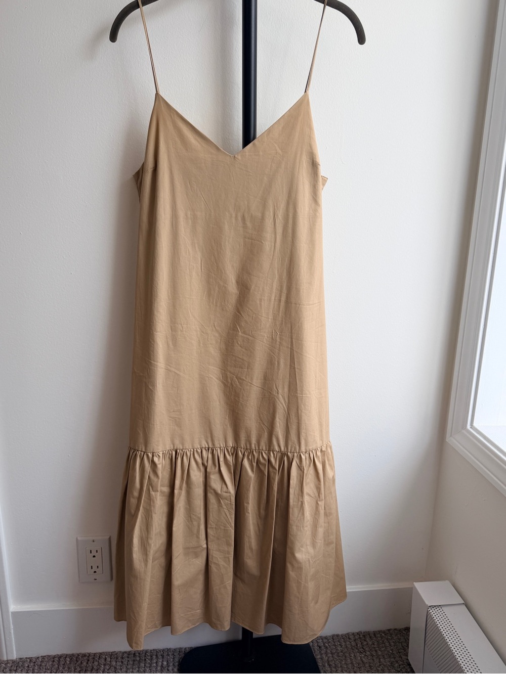 MOODIE Cotton Tea length lined dress M